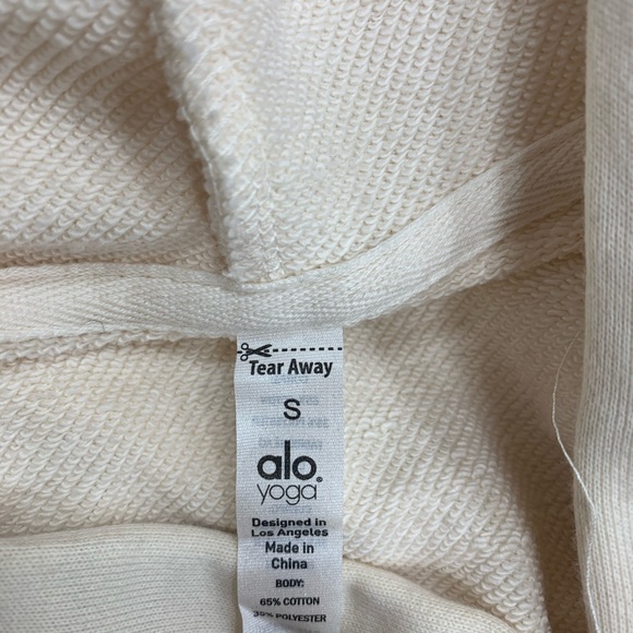 Alo Air Land Ocean Crop Hoodie - Picture 9 of 11